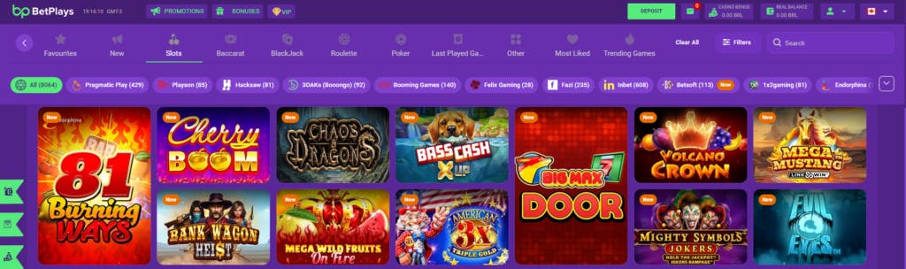 Jogos online cassino