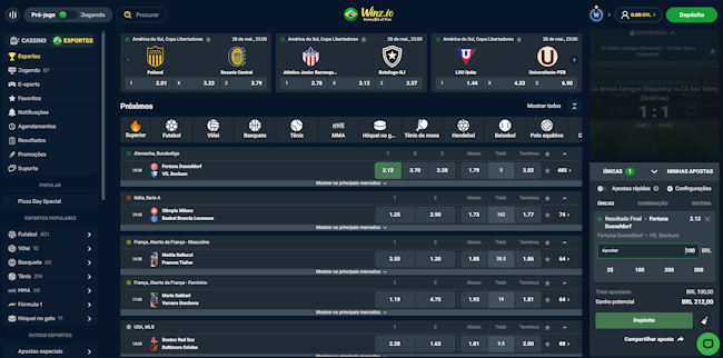 Betfair esportes